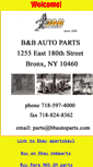 Mobile Screenshot of bbautoparts.com