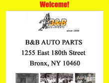 Tablet Screenshot of bbautoparts.com